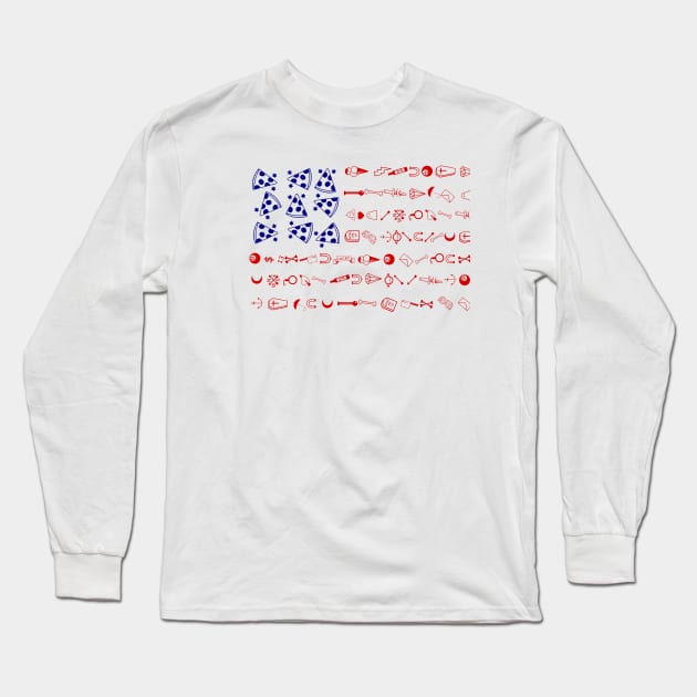Stars and stripes tattoo Long Sleeve T-Shirt by mailboxdisco